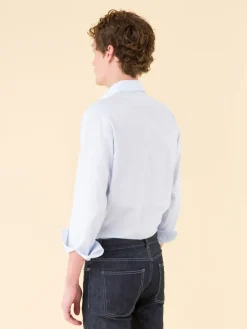 Light Blue Cotton Serge Tom Shirt<agnès b. Best Sale