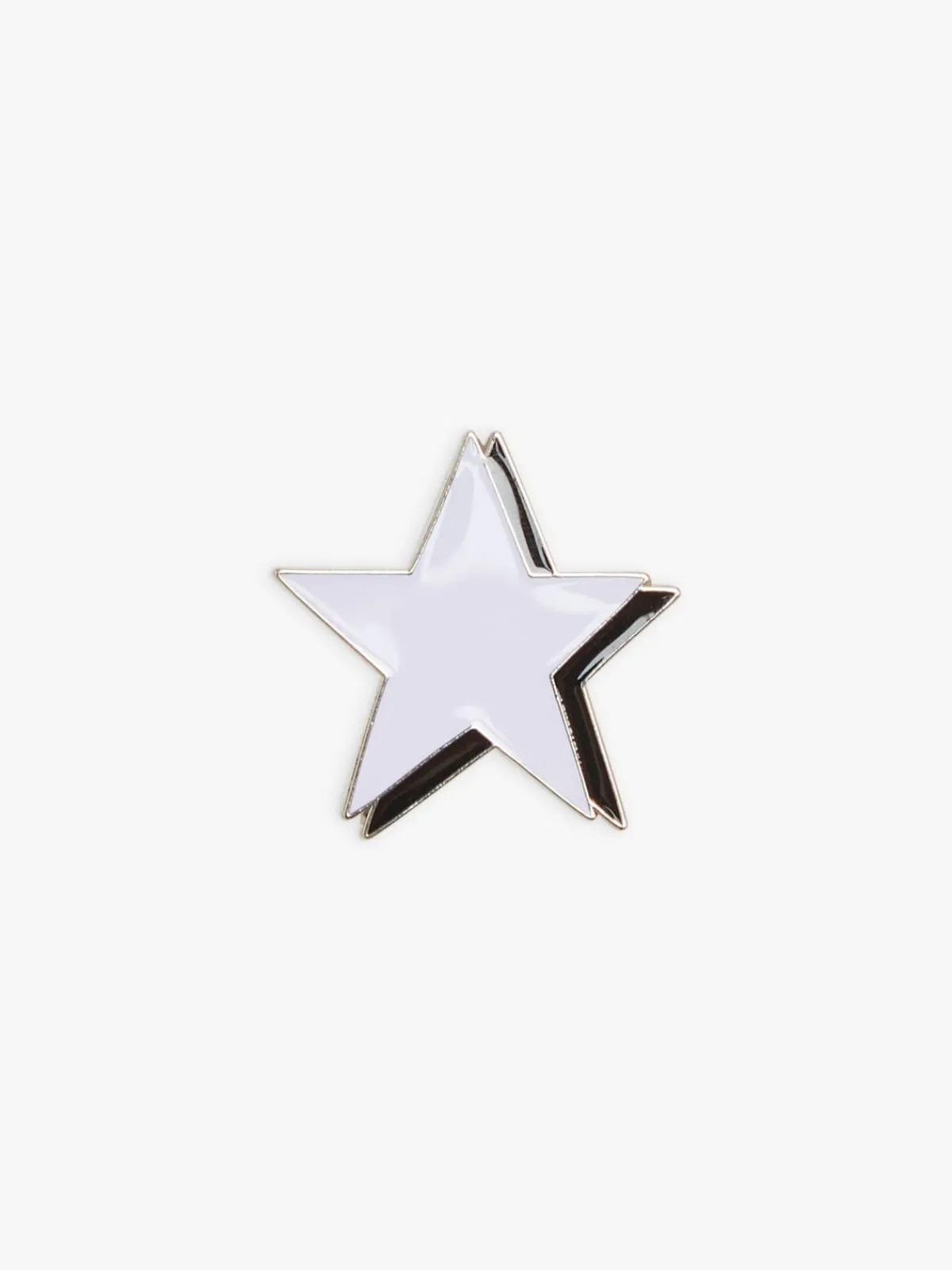 Light Gray Iron Etoile (Star) Lapel Pin<agnès b. Cheap