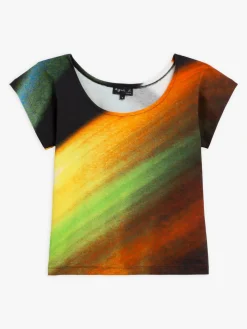 Malaisie Photo Print Cotton T-shirt<agnès b. Sale