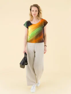 Malaisie Photo Print Cotton T-shirt<agnès b. Sale
