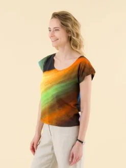 Malaisie Photo Print Cotton T-shirt<agnès b. Sale