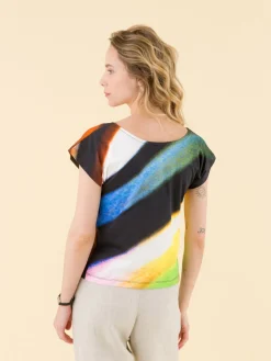 Malaisie Photo Print Cotton T-shirt<agnès b. Sale