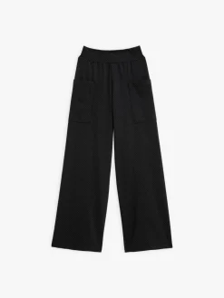 Mathis Black Pants With White Stitching<agnès b. Shop