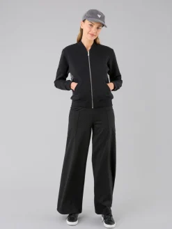 Mathis Black Pants With White Stitching<agnès b. Shop