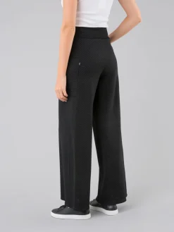 Mathis Black Pants With White Stitching<agnès b. Shop