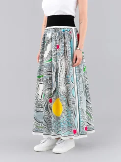 Midi Skirt With Artist Lou Malta<agnès b. Cheap