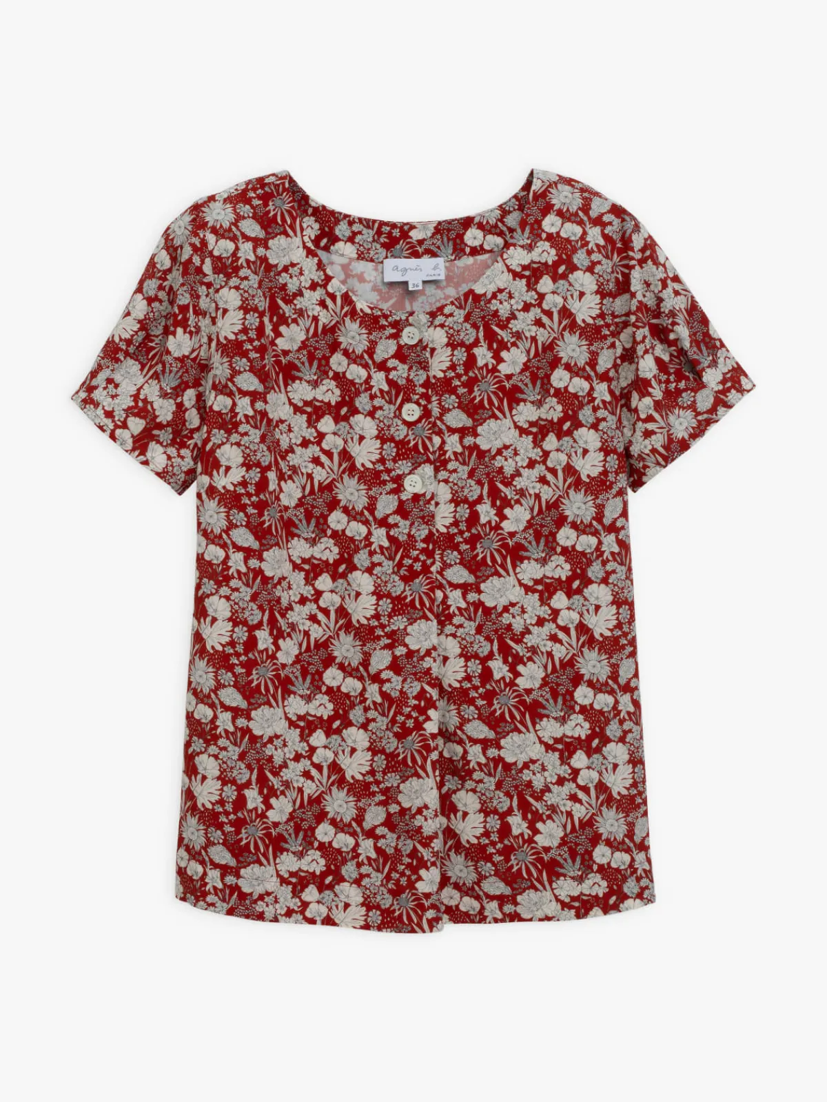 Multicolor Aiko Top<agnès b. Flash Sale