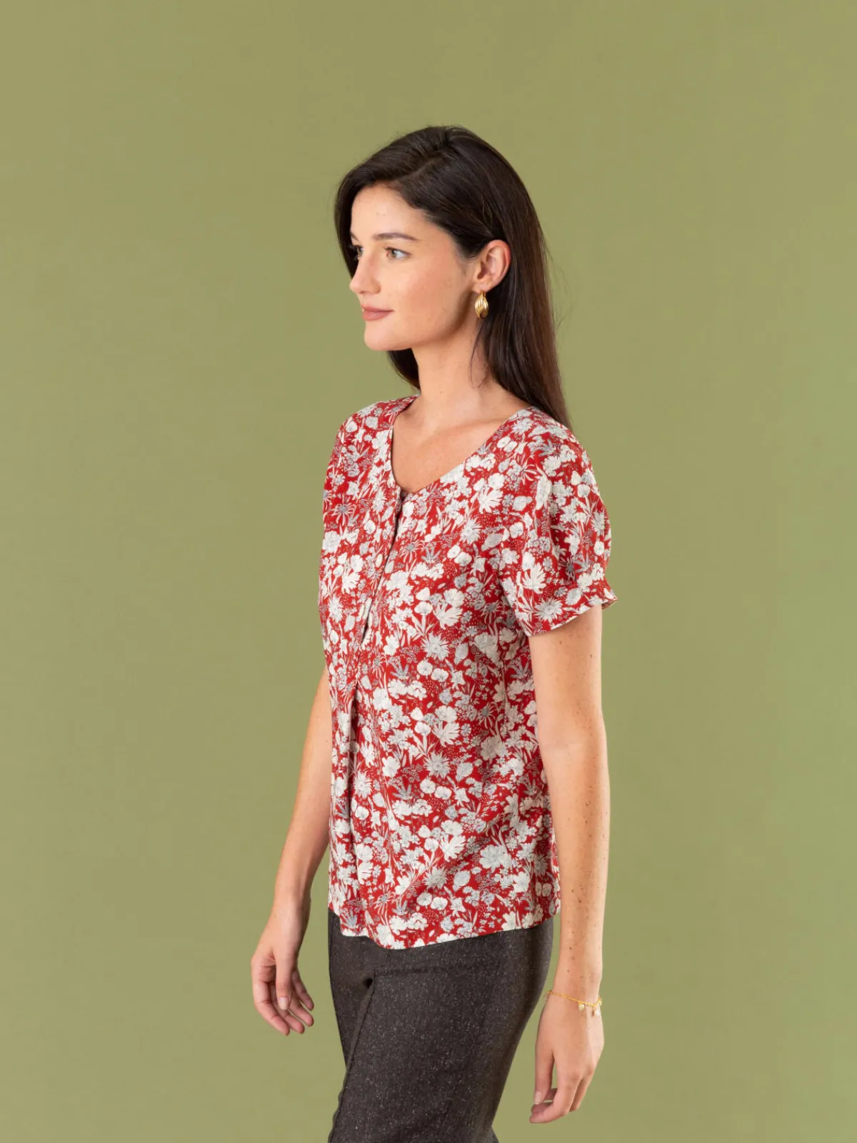 Multicolor Aiko Top<agnès b. Flash Sale