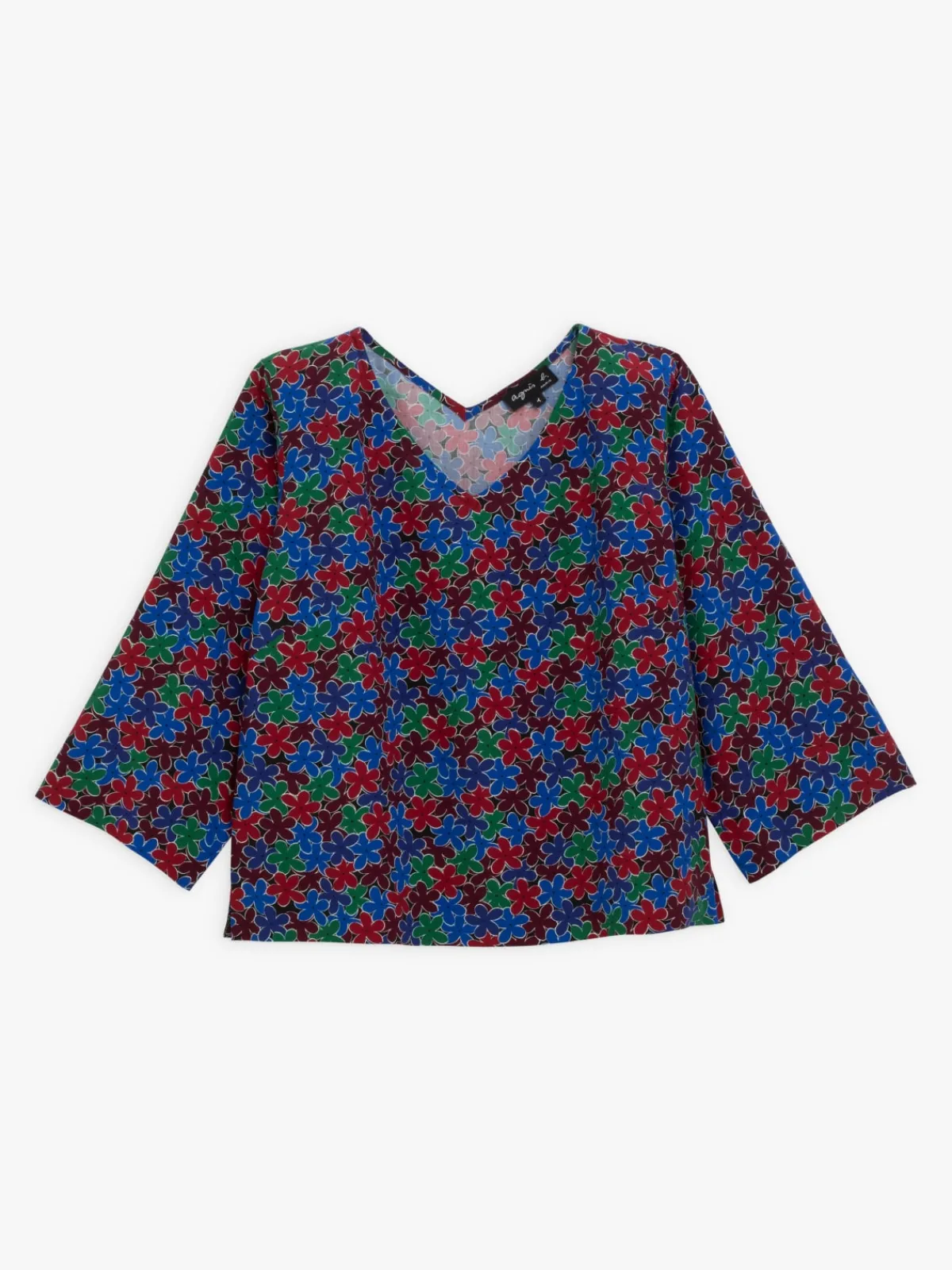 Multicolored Floral Top<agnès b. New