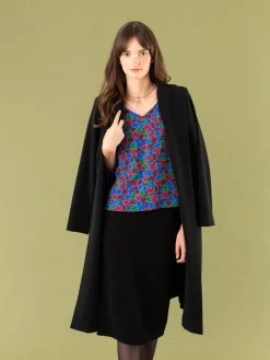 Multicolored Floral Top<agnès b. New