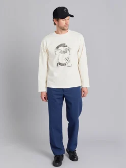 Off-white Cotton Christof T-shirt With Artist BÄST<agnès b. Shop