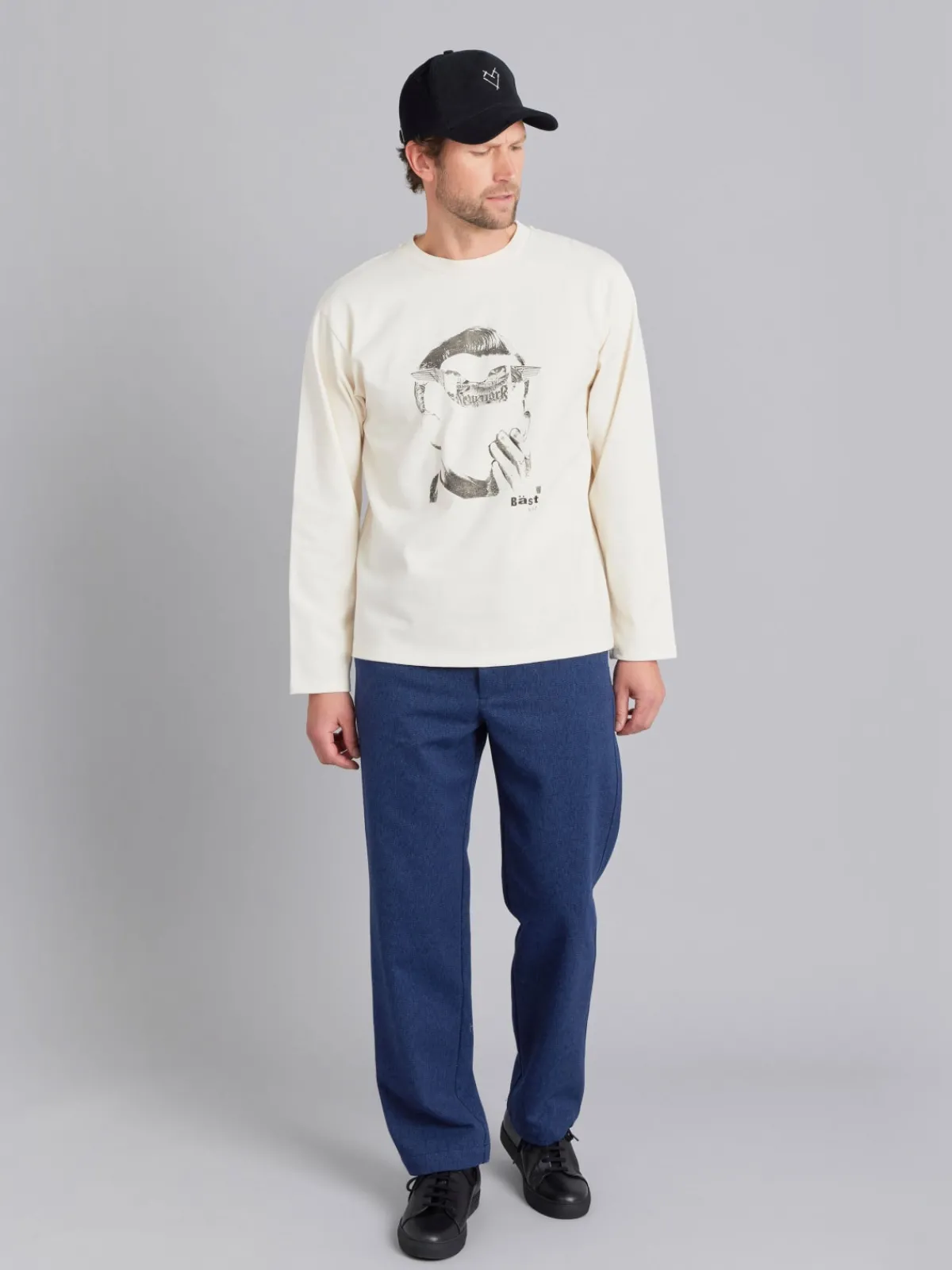 Off-white Cotton Christof T-shirt With Artist BÄST<agnès b. Shop
