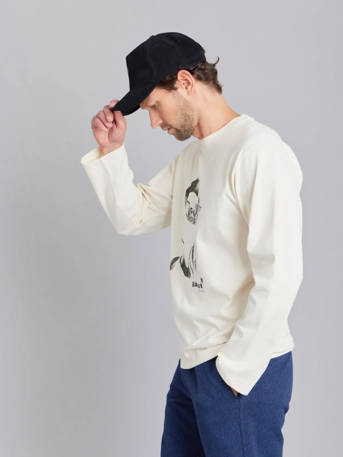 Off-white Cotton Christof T-shirt With Artist BÄST<agnès b. Shop