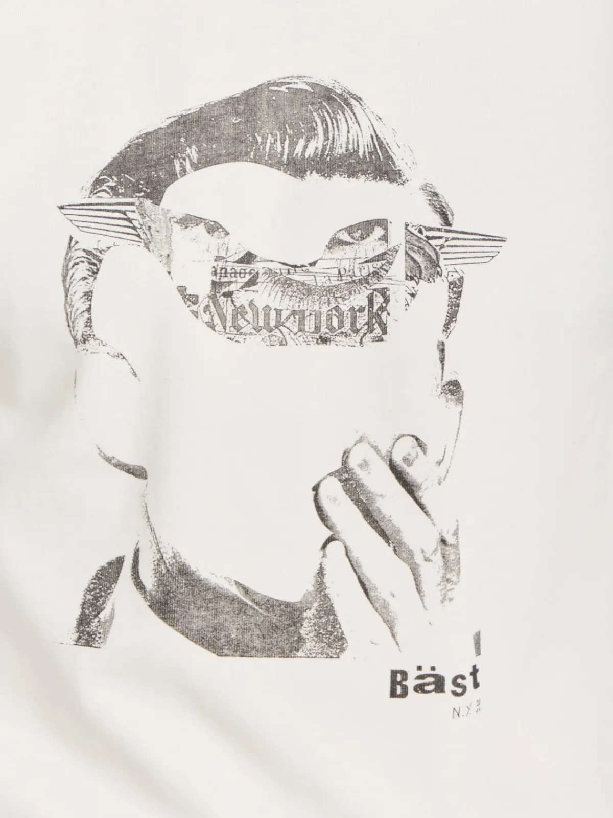 Off-white Cotton Christof T-shirt With Artist BÄST<agnès b. Shop