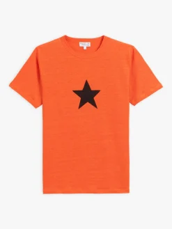 Brando Linen Jersey T-shirt<agnès b. Online