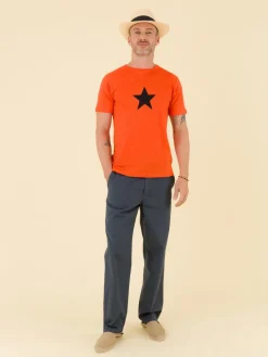Brando Linen Jersey T-shirt<agnès b. Online