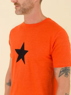Brando Linen Jersey T-shirt<agnès b. Online