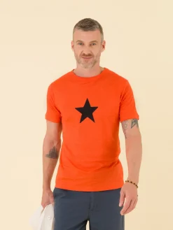 Brando Linen Jersey T-shirt<agnès b. Online