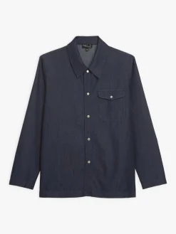 Overshirt In Cotton With Digital Print<agnès b. Shop
