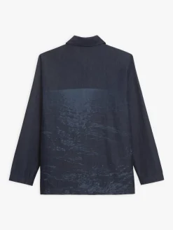 Overshirt In Cotton With Digital Print<agnès b. Shop