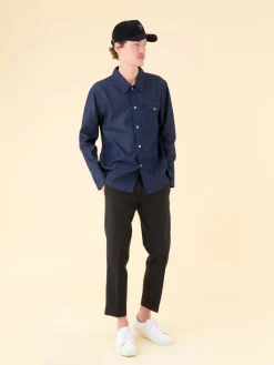 Overshirt In Cotton With Digital Print<agnès b. Shop
