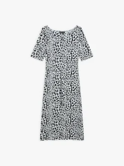 Patterned Jersey Tempête Dress<agnès b. Store