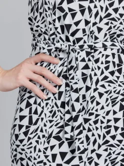 Patterned Jersey Tempête Dress<agnès b. Store
