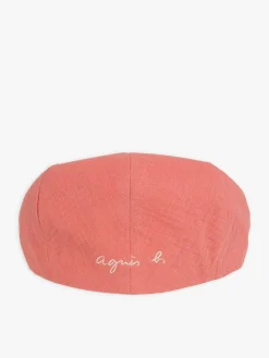 Pink Yann Cotton Cap<agnès b. Discount