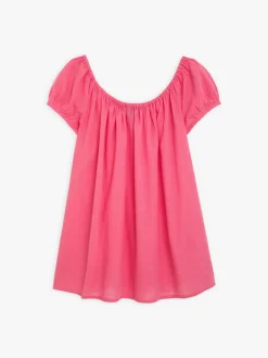 Pink Cheesecloth Ursule Top<agnès b. Best Sale
