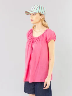 Pink Cheesecloth Ursule Top<agnès b. Best Sale
