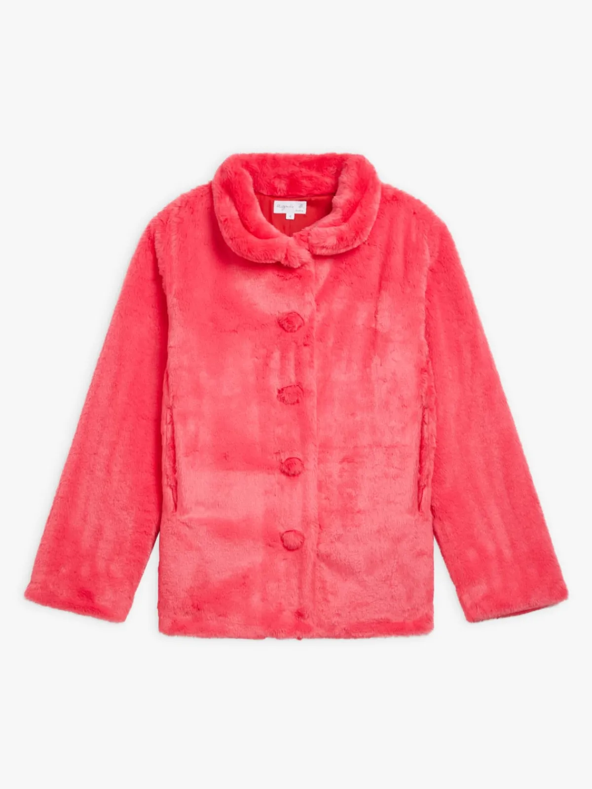 Pink Faux Fur New Darcila Jacket<agnès b. Flash Sale