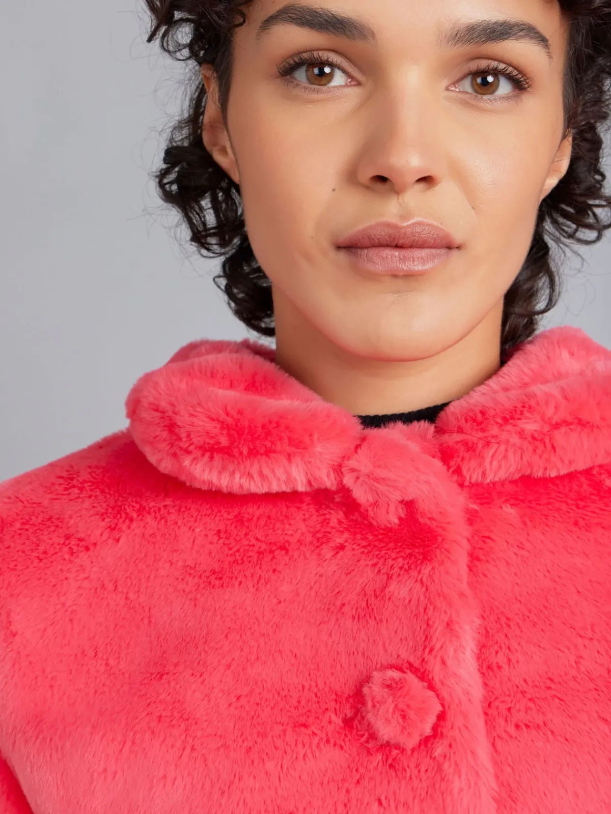 Pink Faux Fur New Darcila Jacket<agnès b. Flash Sale