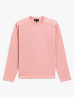 Pink Park Cotton Pullover<agnès b. Flash Sale