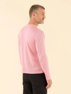Pink Park Cotton Pullover<agnès b. Flash Sale