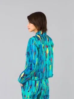 Printed Mambo Artist Jacket<agnès b. New