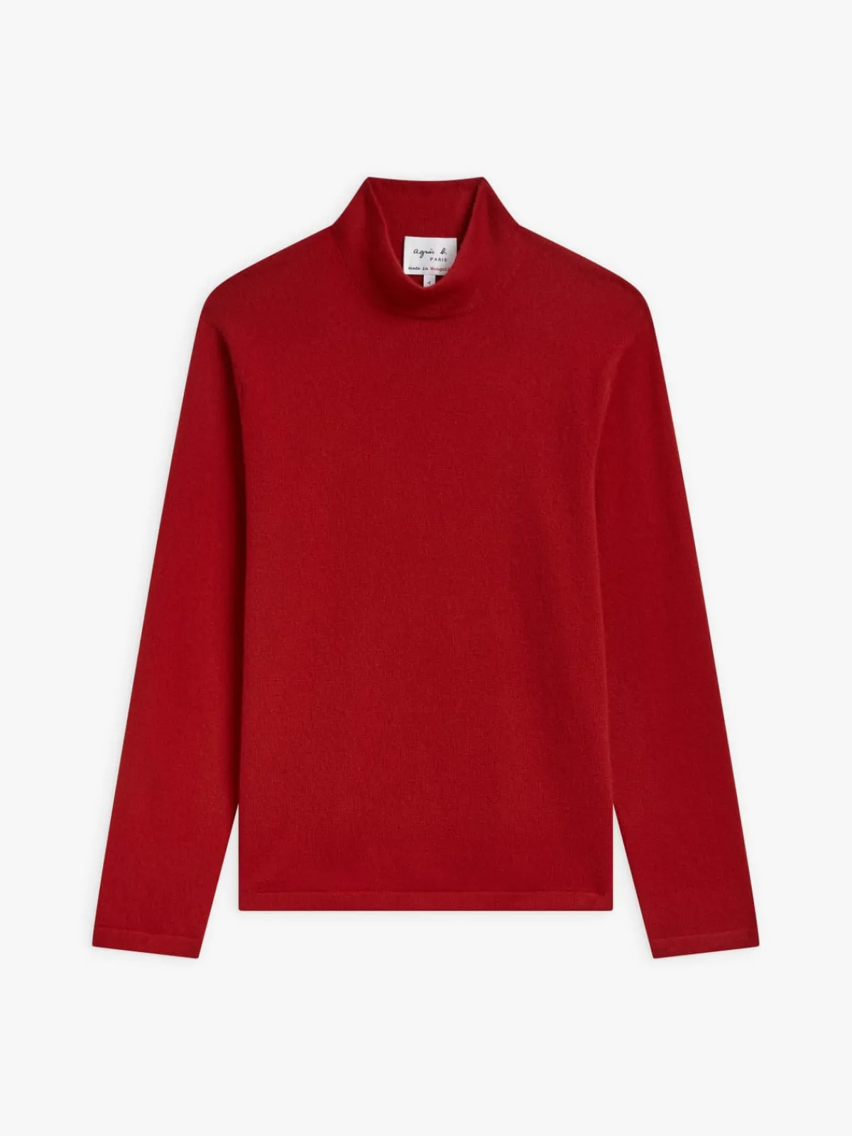 Red Cashmere Paper Sweater<agnès b. Best
