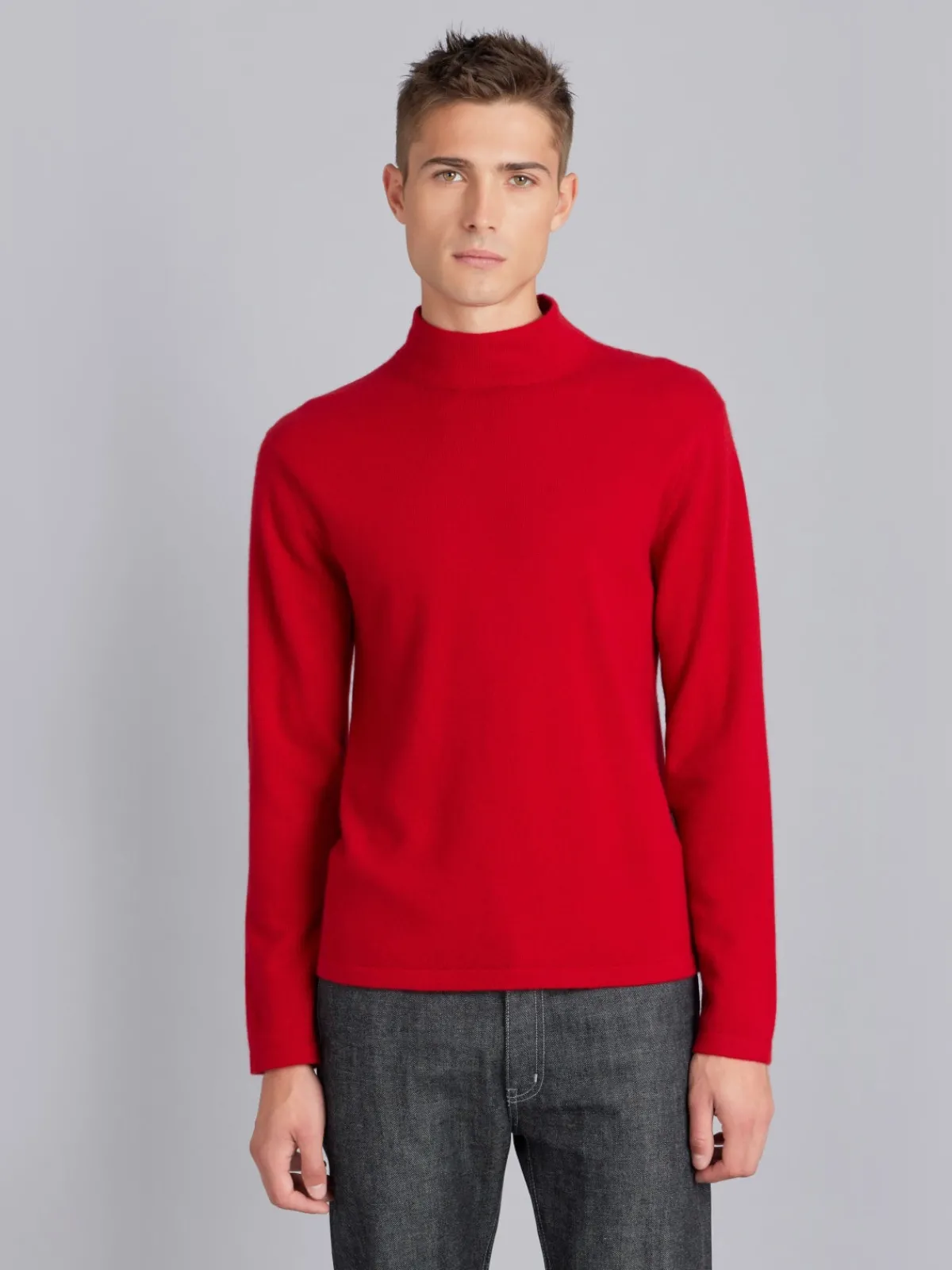Red Cashmere Paper Sweater<agnès b. Best