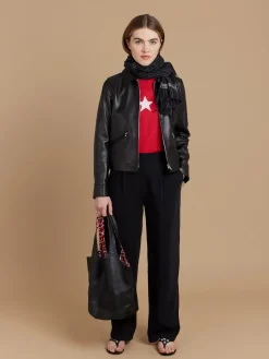 Red Linen Jersey 