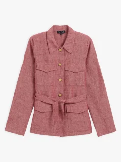 Red Marthe Jacket With Pockets<agnès b. Flash Sale