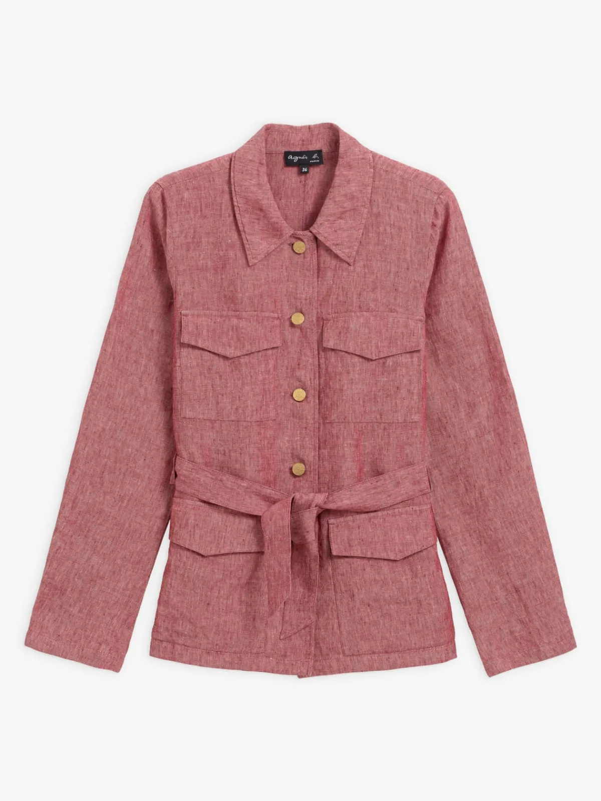 Red Marthe Jacket With Pockets<agnès b. Flash Sale