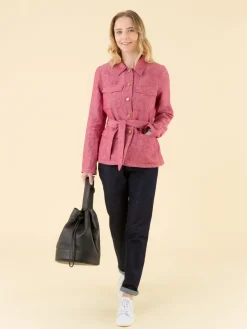 Red Marthe Jacket With Pockets<agnès b. Flash Sale
