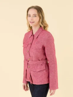 Red Marthe Jacket With Pockets<agnès b. Flash Sale
