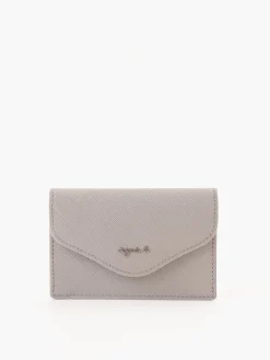 Leather Card Case<agnès b. Hot