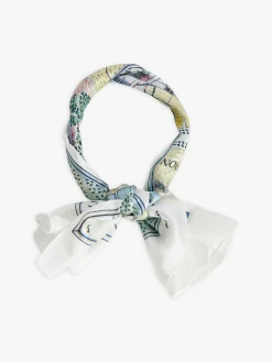 Silk Versailles Scarf<agnès b. Discount