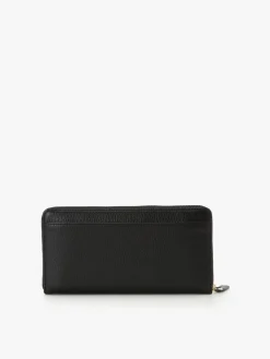 Smooth Leather "b." Logo Wallet<agnès b. Outlet