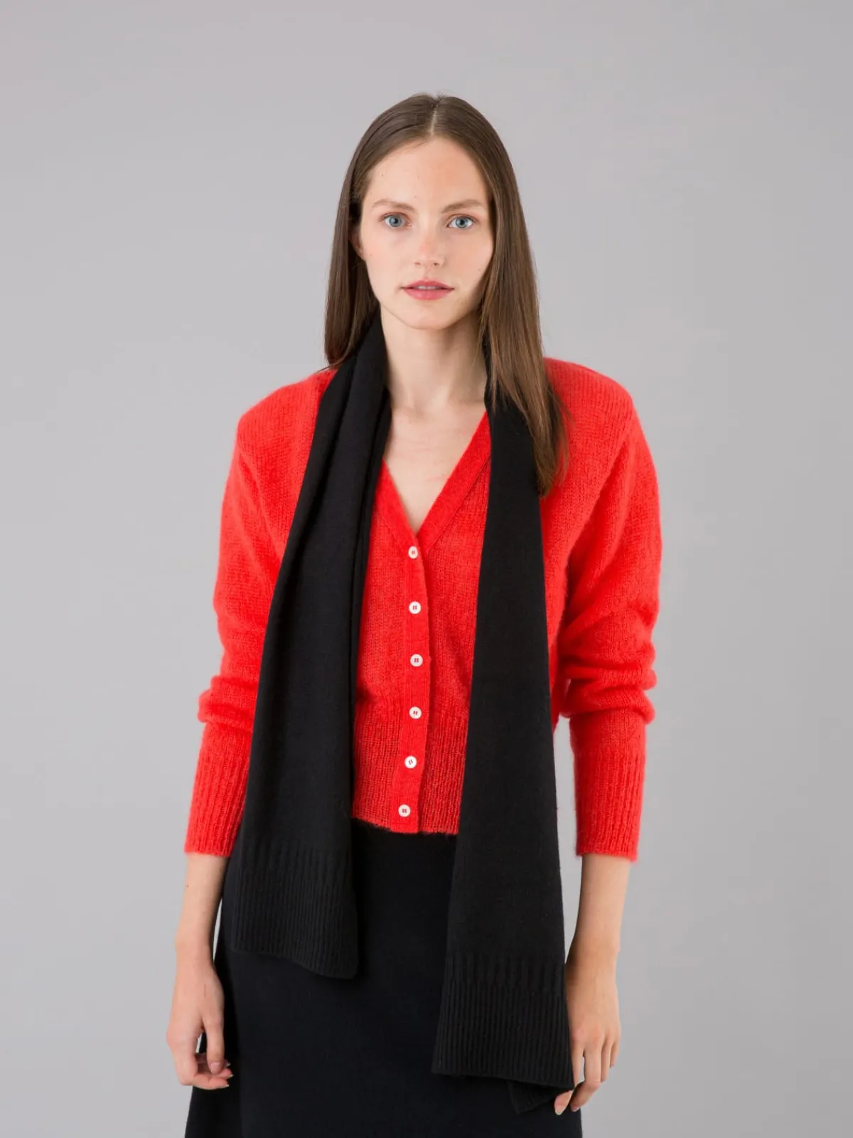 Soft And Lightweight Maelys Red Cardigan<agnès b. Flash Sale