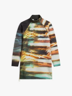 Sweatshirt Dress Zip Dress Lumière Versailles<agnès b. Fashion
