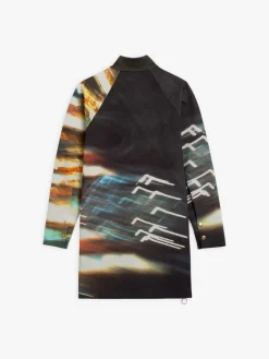 Sweatshirt Dress Zip Dress Lumière Versailles<agnès b. Fashion