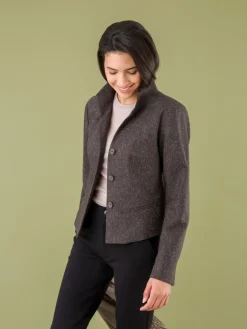 Taupe Kylie Merino Wool Sweater<agnès b. Shop