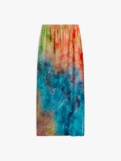 Viscose Long Skirt Artist Ikon<agnès b. Discount